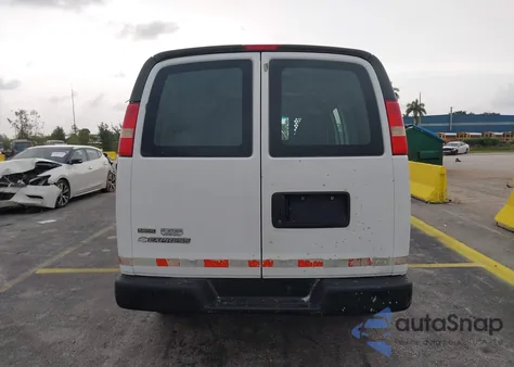 2012 Chevrolet Express 2500 Work Van from USA, damaged, VIN 1GCWGFBG9C1129100